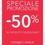 Promozione -50% yankee candle