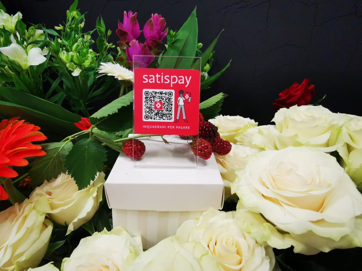 NOVITÀ: Da oggi puoi pagare con Satispay! In negozio e a distanza Fiori e Fantasia, Osio Sotto, Bergamo